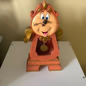 Disney Parks Exclusive Cogsworth clock Figure